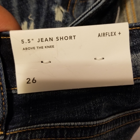 NWT American Eagle Jeans Short Color Blue Size 26 - Picture 9 of 11